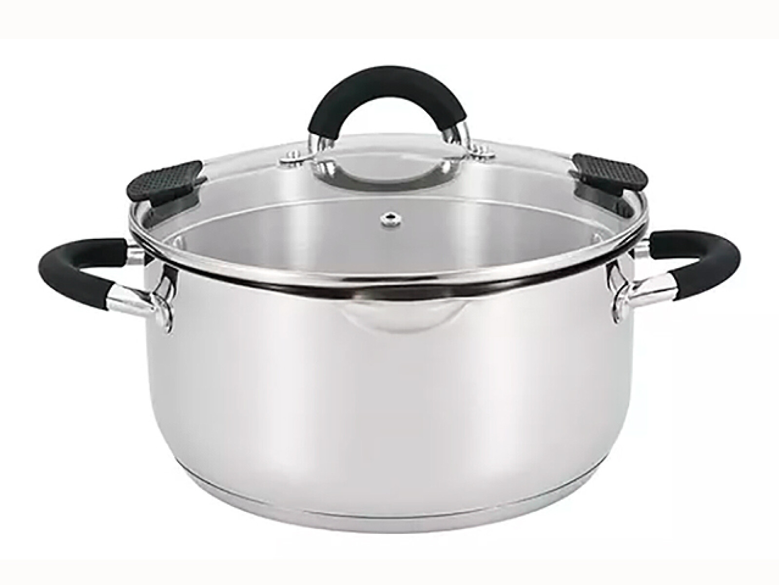 OLLA KASSEL KS- INOX 5 L Acero c/Tapa Vidrio - 77044 - Sin color 