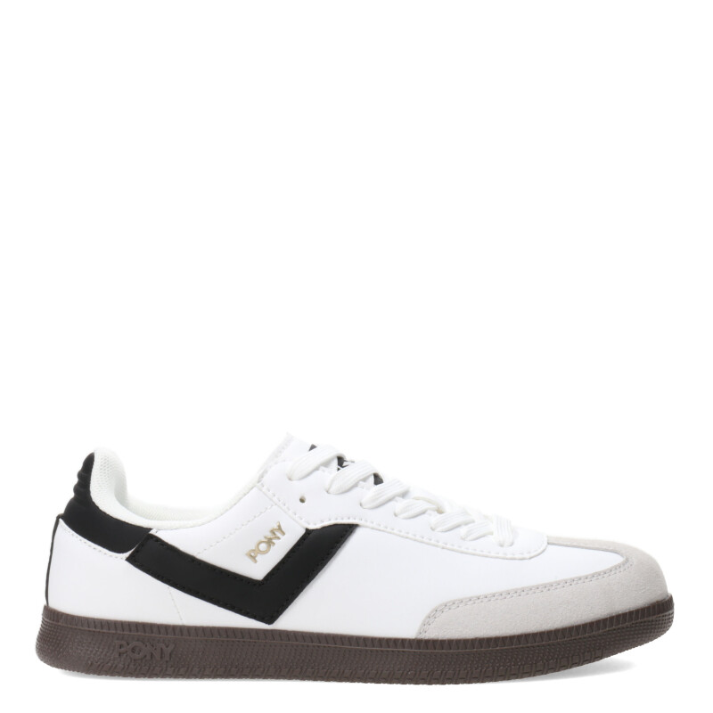 Championes de Mujer PONY MOMA Blanco - Negro