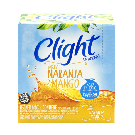 Jugos CLIGHT 1L Pack 20 Unidades Naranja / Mango