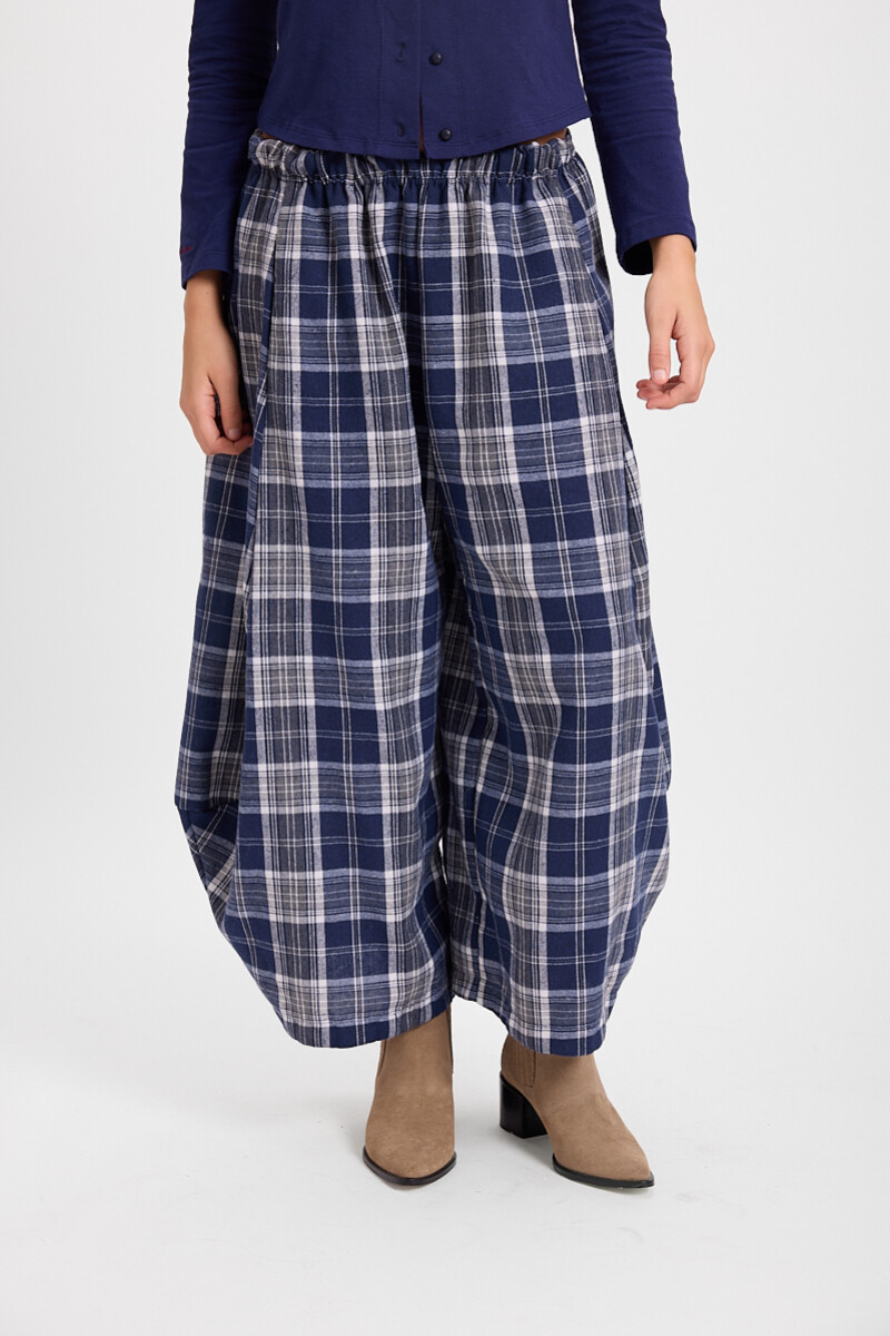 Pantalon Versatil Cuadrille Azul