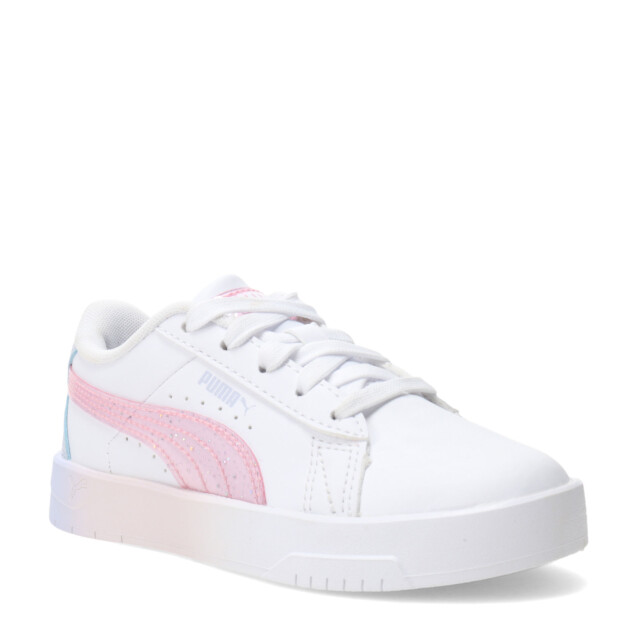 Championes Unisex Puma Jada Classic Blurry Dreams Blanco - Rosa - Lila