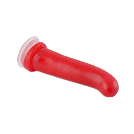 Consolador Punto G Con Ventosa Rojo