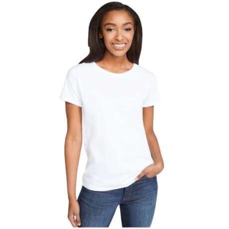 Camiseta básica Dama Blanco