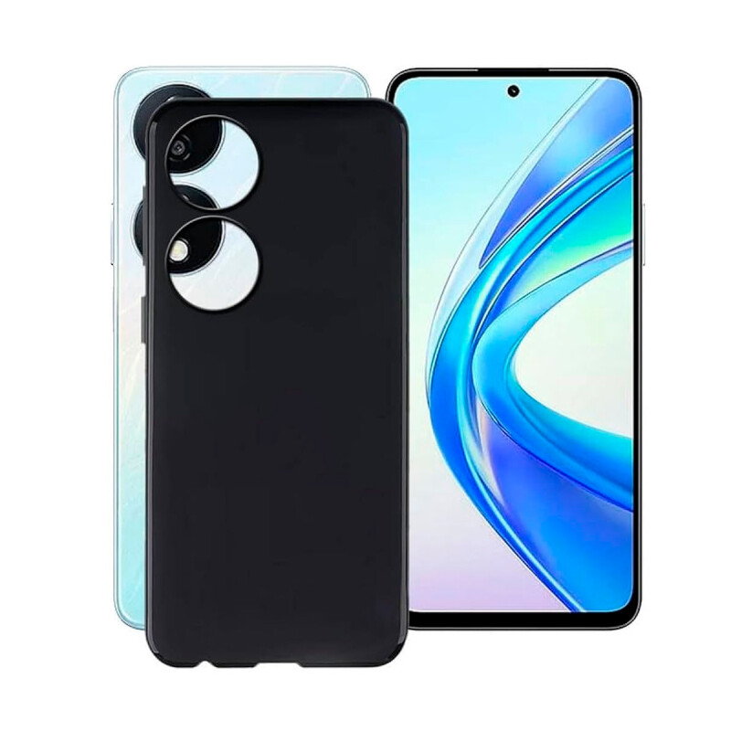 Estuche TPU Para Honor X7b Negro Estuche TPU Para Honor X7b Negro