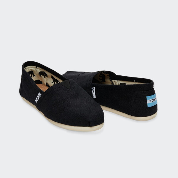 Alpargatas Toms Canvas Negro