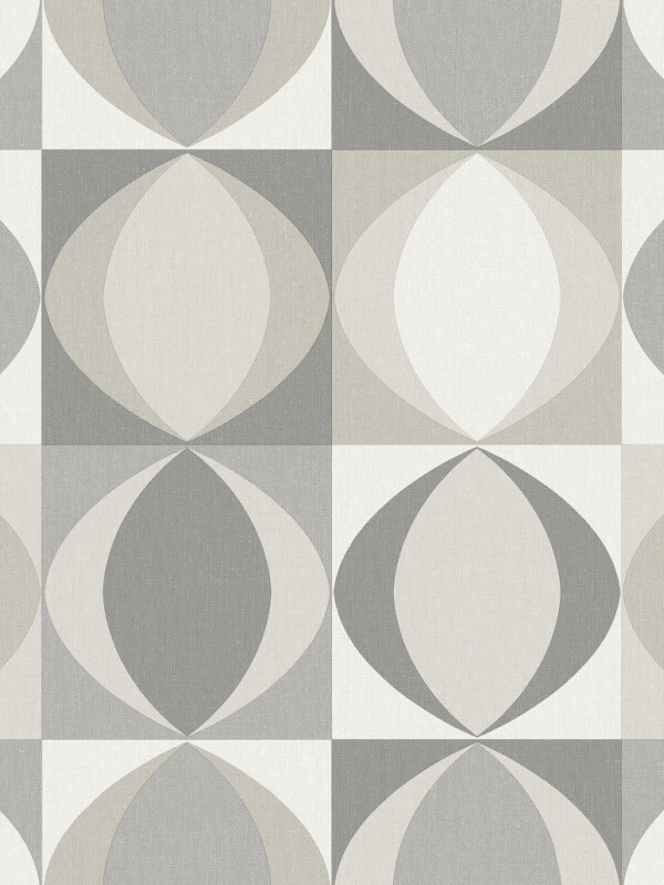 COLECCIÓN BLUEBELL - ARCHER GREY LINEN GEOMETRIC - N/A