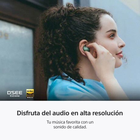 Auricular Sony TW Noise Canceling WF-LS910N Verde