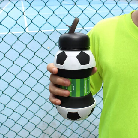 Botella plegable pelota de fútbol Sc