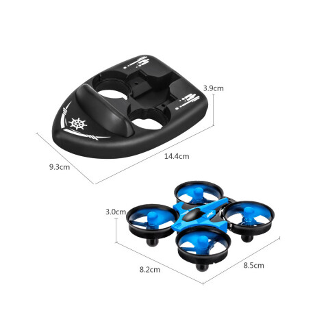 Drone Lancha Juguete 3 En 1 Modo Tierra Aire Agua Jug030203