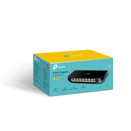 Tp-link - TLSG1008D - Gigabit Switch de 8 Puertos de Escritorio 10/100/1000 001