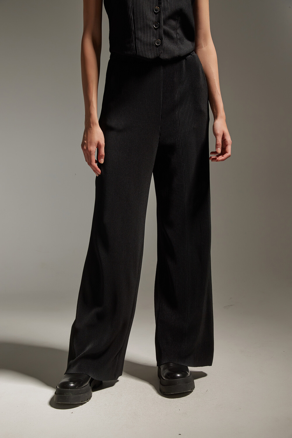 Pantalon Preta Negro