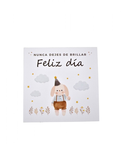 Tarjeta feliz día 10x10 DISEÑO 3