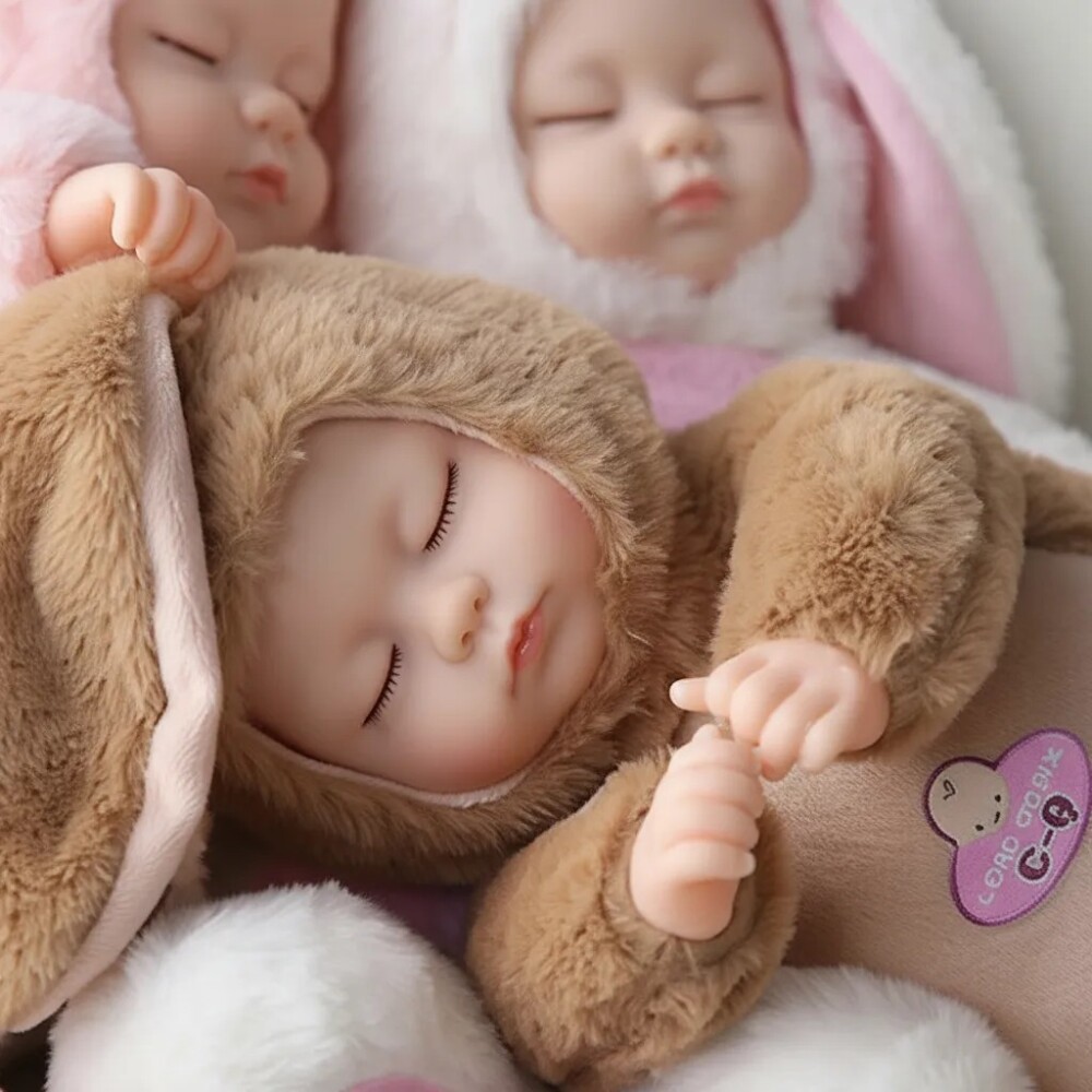 Muñeca Bebote Hora De Dormir musical blanco