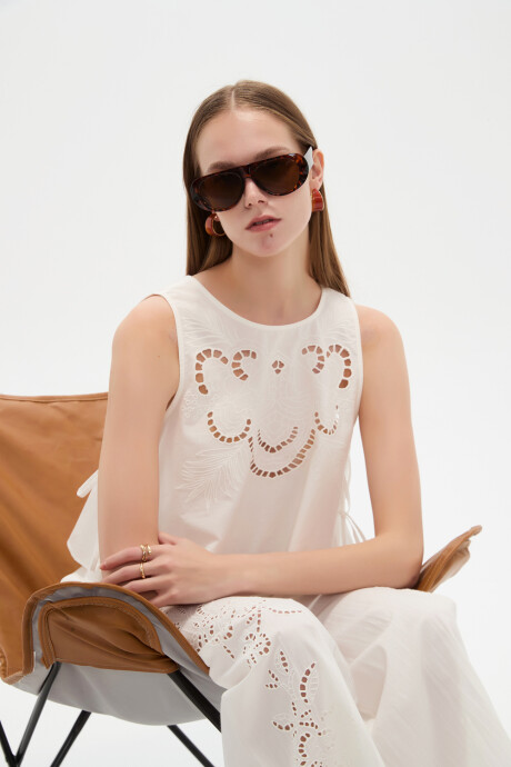 Musculosa Agrea Blanco