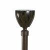 VARA METAL BRONCE P/CORTINA 218-304.8CM Unica