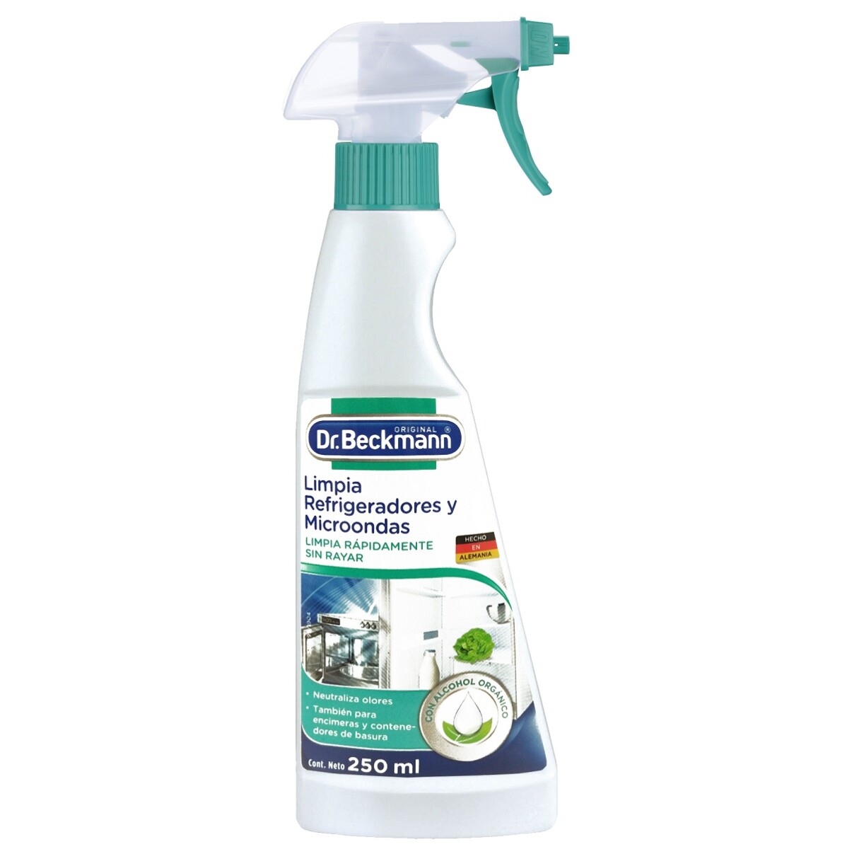 Limpia Refrigerador Y Microondas Dr. Beckmann 250 Ml. 
