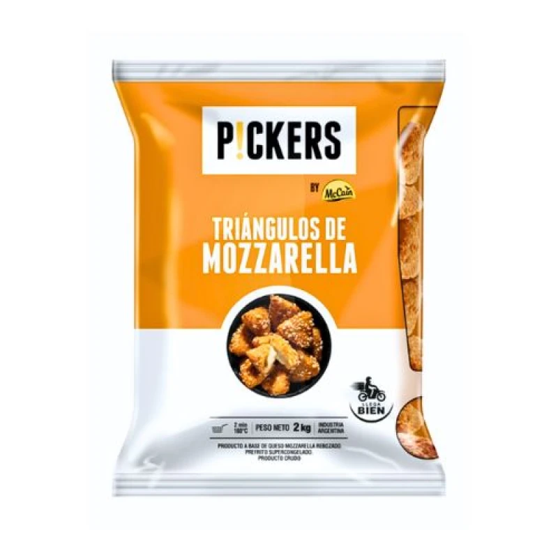 Triángulo muzzarella McCain - 2 kg Triángulo muzzarella McCain - 2 kg