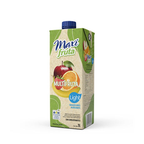 JUGO MAXI FRUTA LIGHT 1L MULTIFRUTA JUGO MAXI FRUTA LIGHT 1L MULTIFRUTA