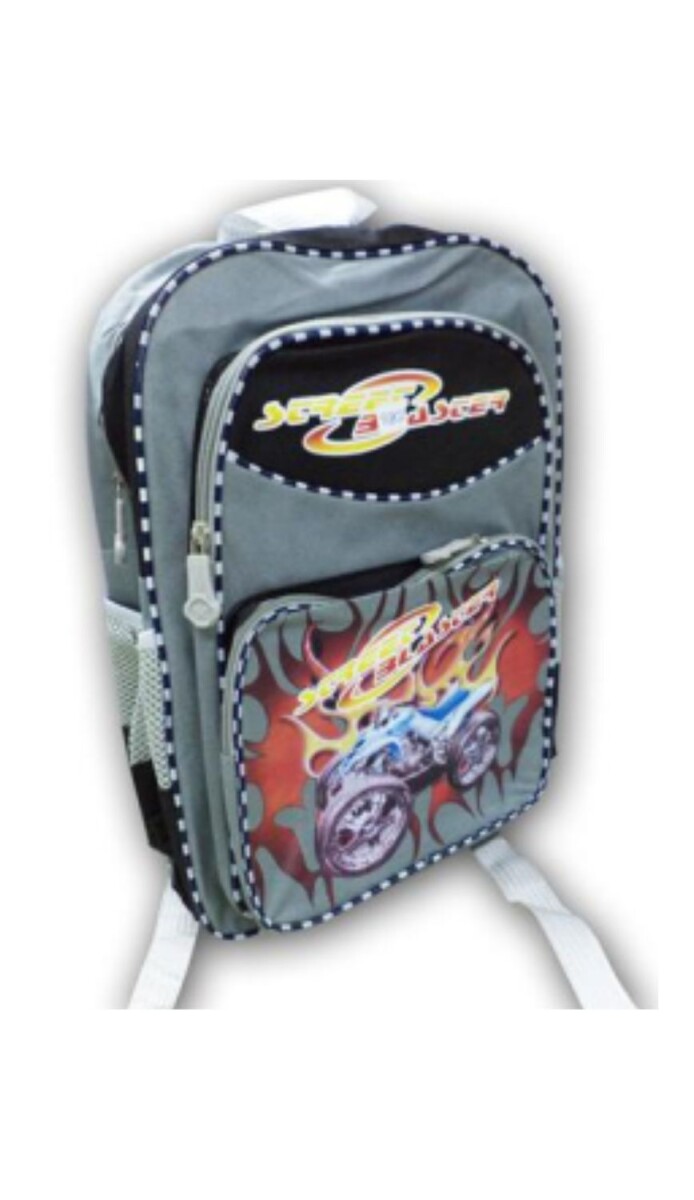 MOCHILA (P01) STREET BLASTER 36 X 26 CM (MOTO) 