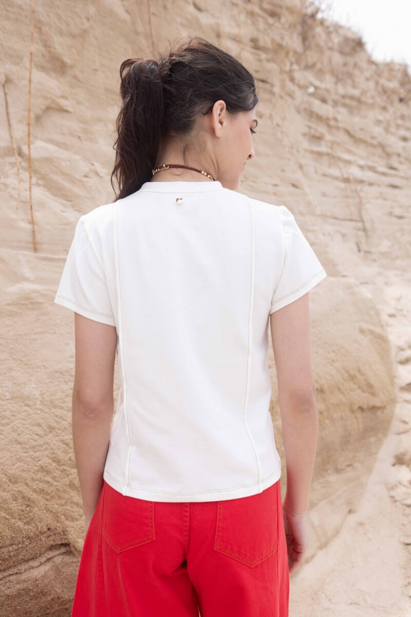 Tshirt Short Blanco