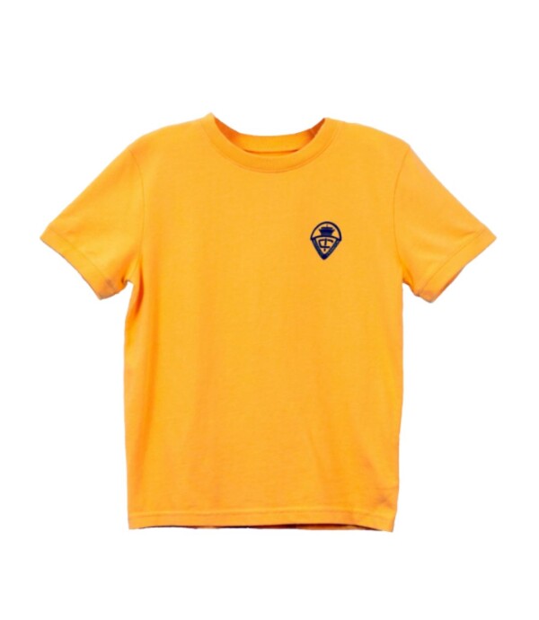 Tshirt Inicial manga corta Crandon Amarillo