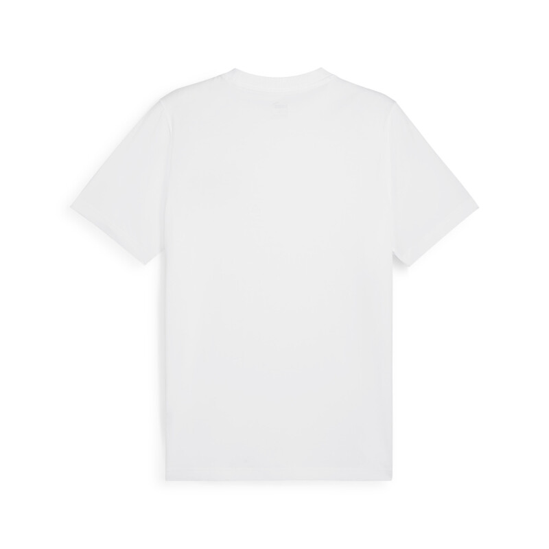 Remera Puma Squad Small Graphic Tee de - 681792 02 Blanco