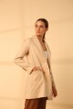 BLAZER CIPRA LINEN SS24 Beige