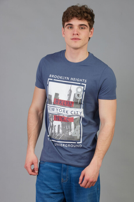 T-SHIRT GRANER PARADOX Navy