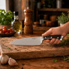 Cuchillo Chef Bugatti Ergo Hoja Acero y Mango Madera Cuchillo Chef Bugatti Ergo Hoja Acero y Mango Madera