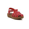 Sandalia Country Mujer Cuero Cereza