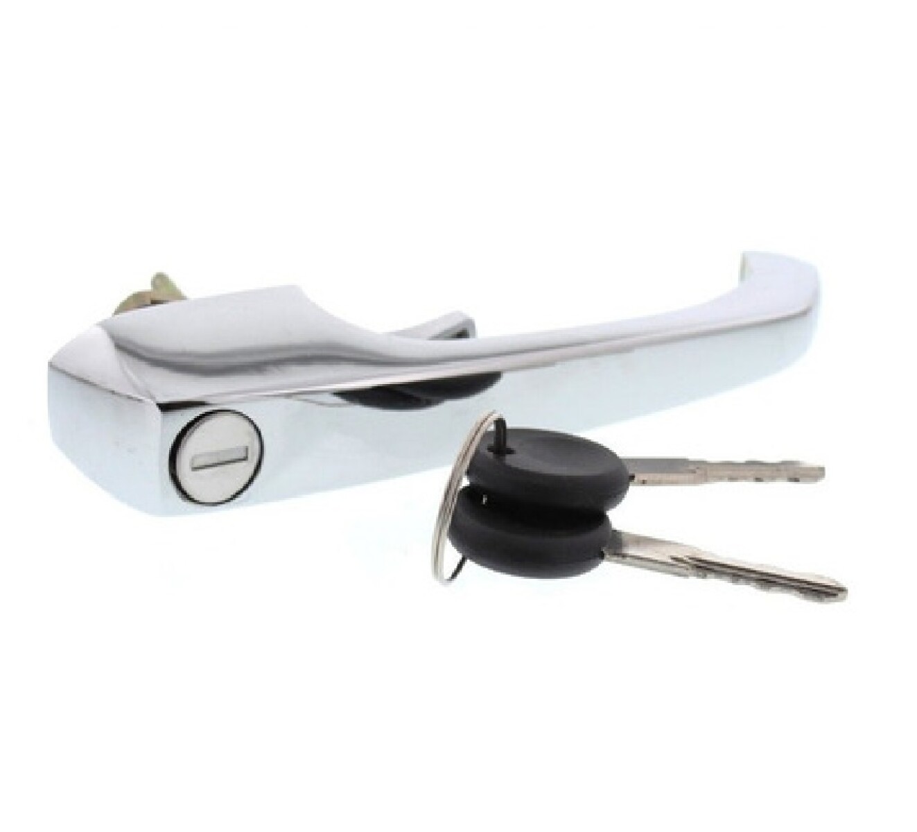 MANIJA DE PUERTA EXTERIOR DERECHA / IZQUIERDA KOMBI 1600 CROMADA CON LLAVE 