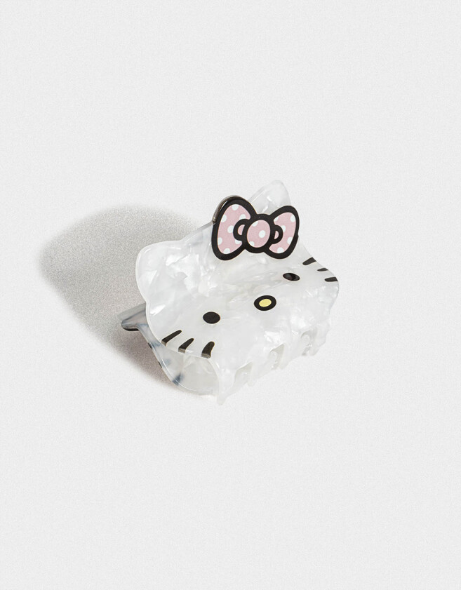 Hebillas Infantiles Licencias Broche Nacarado "hello Kitty - Combinacion Multicolor