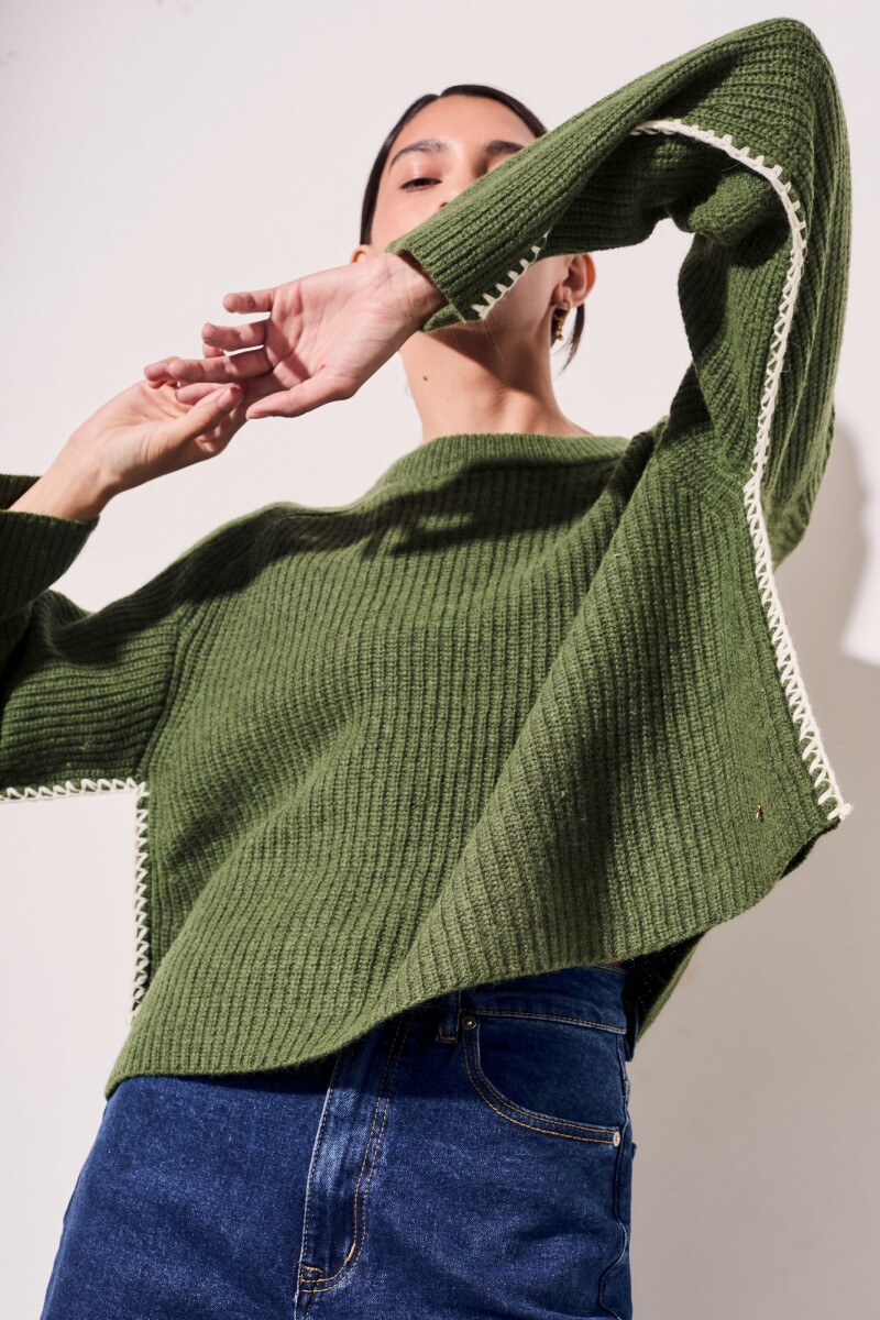 Sweater Lana Verde Safari