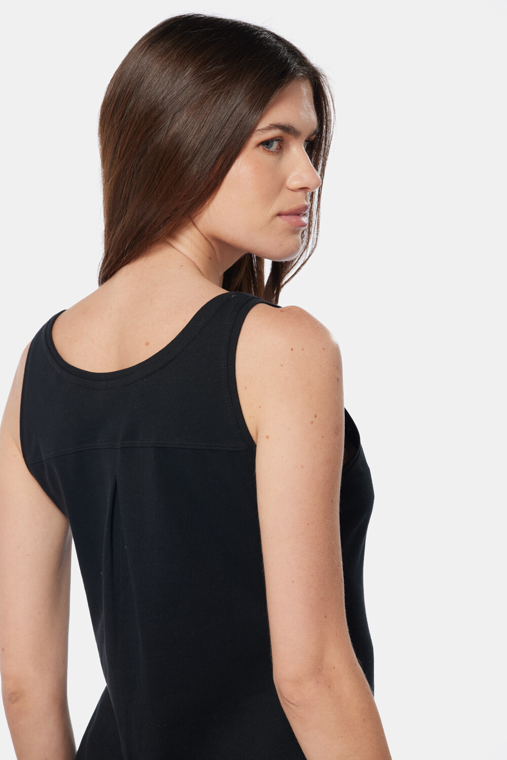 MUSCULOSA LISA Negro