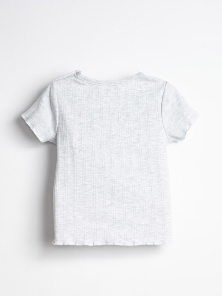 Remera fantasía Gris Melange