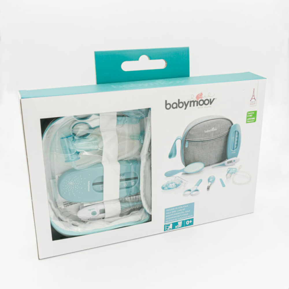 Set Primeros cuidados Aqua con neceser BABYMOOV Set Primeros cuidados Aqua con neceser BABYMOOV