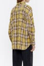 CAMISA OVERSIZE CUADROS Amarillo