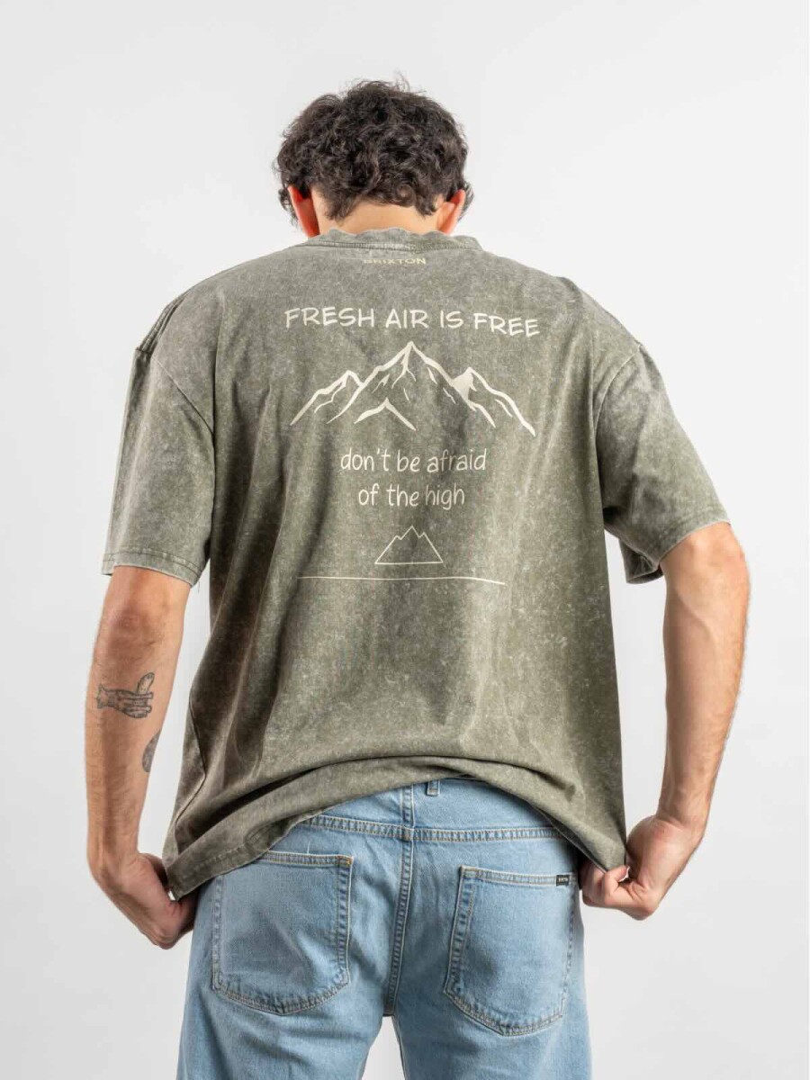 Camiseta Fresh Air - Verde 