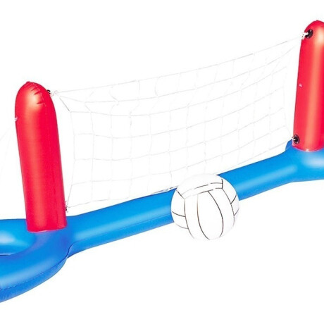 Set Volley Bestway Inflable P/ Piscina Red + Pelota! Set Volley Bestway Inflable P/ Piscina Red + Pelota!