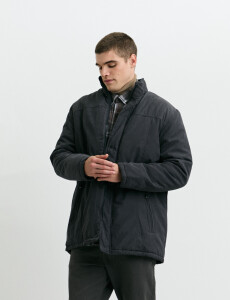 300779 CAMPERA HARRINGTON LABEL Azul Oscuro