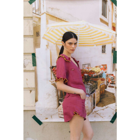 Pre Venta Blusa Fresa Morado