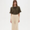 Pantalon Dilna Beige Claro