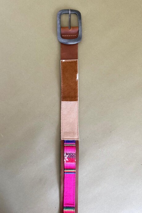 Handcrafted Belt Beige