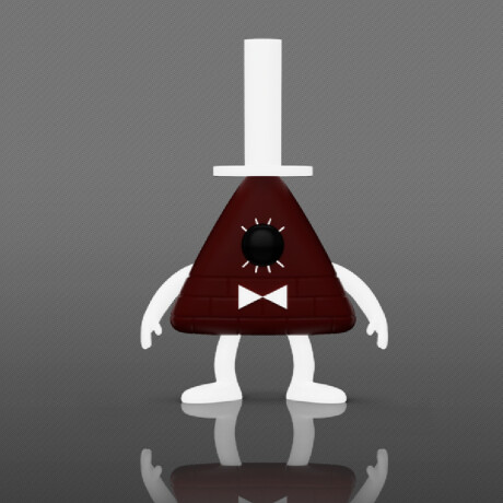 Bill Cipher - Gravity Falls (Glows In The Dark) - 1637 Bill Cipher - Gravity Falls (Glows In The Dark) - 1637