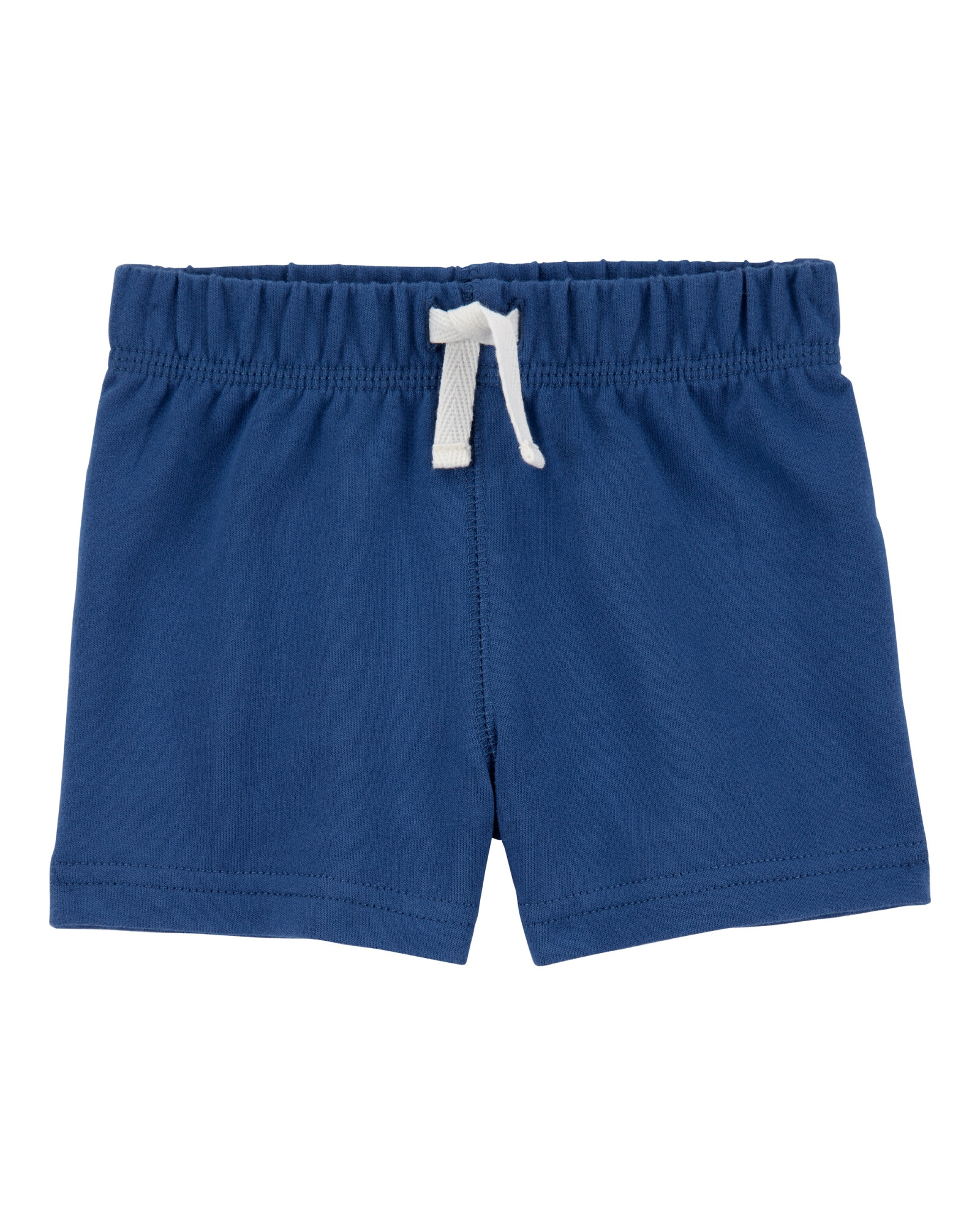 Set tres piezas de algodón, short, remera y body, diseño a rayas Sin color