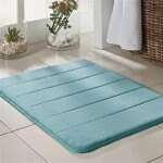 ALFOMBRA C/MEMORIA AZUL. 50x80CM ALFOMBRA C/MEMORIA AZUL. 50x80CM