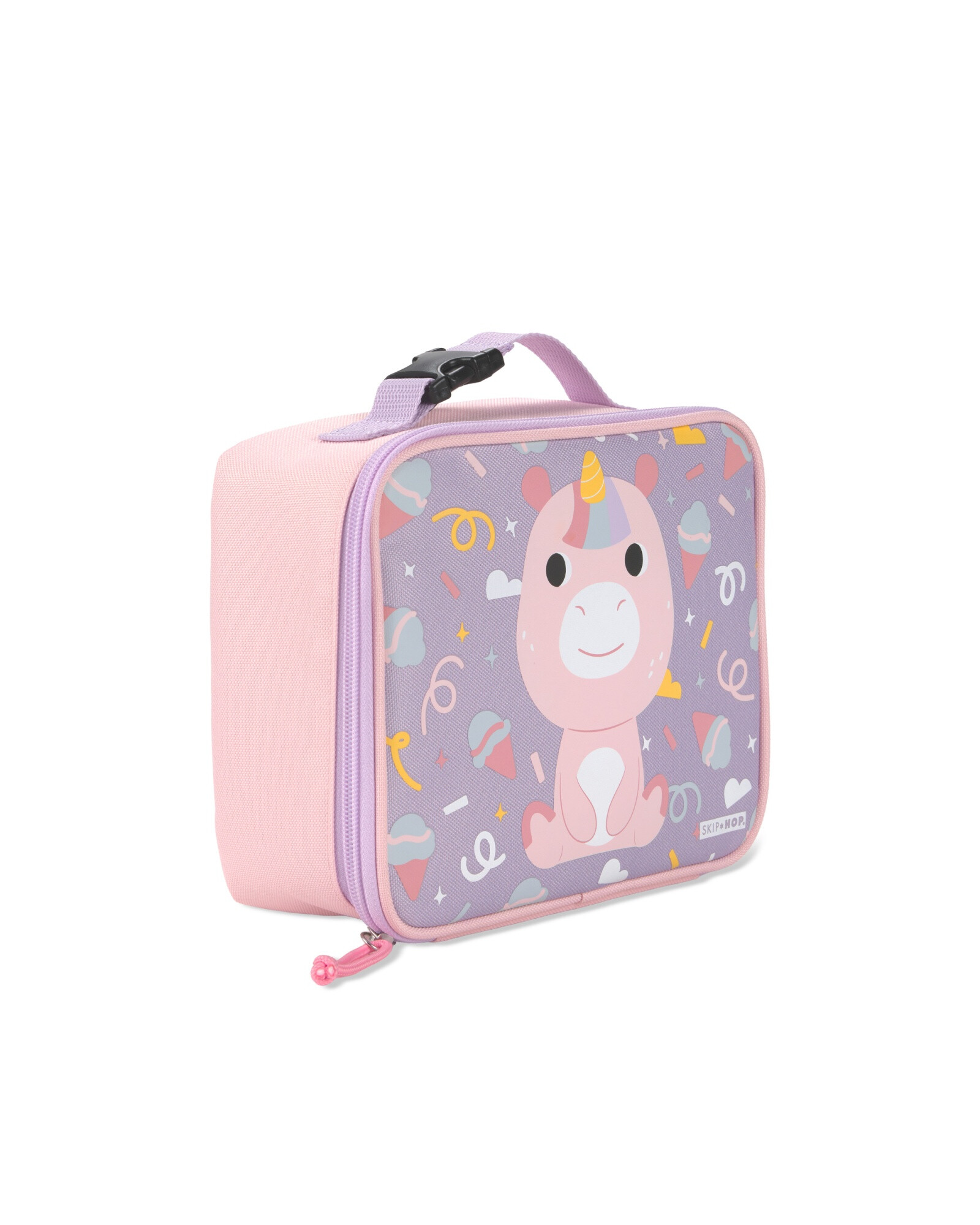 Lonchera aislante Besties Squad, diseño unicornio Sin color