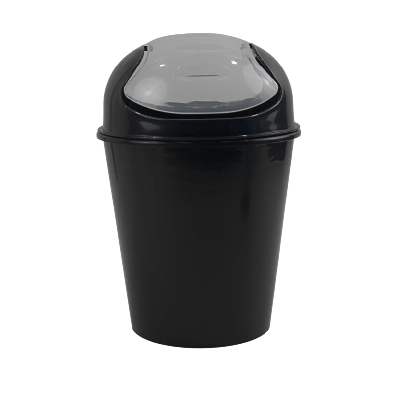 Papelera 3lts plástico NEGRO