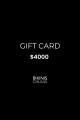 GIFT CARD - 4.000 GIFT CARD - 4.000