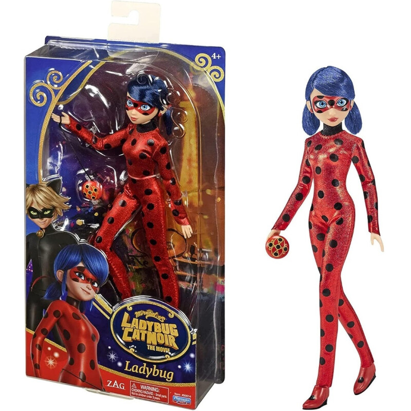 MIRACULOUS - Muñeca Movie Fashion Ladybug MIRACULOUS - Muñeca Movie Fashion Ladybug